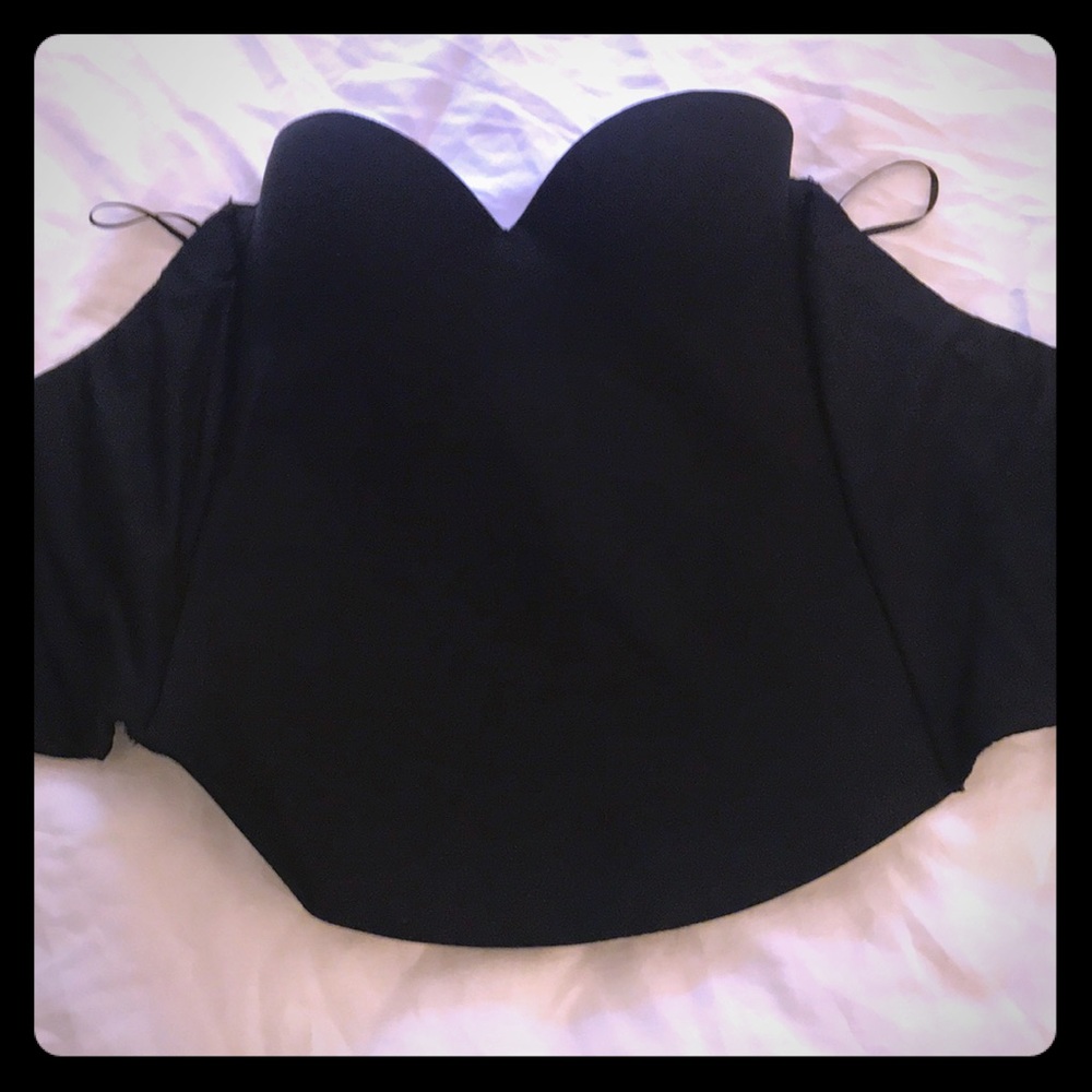 Victoria Secret black corset